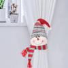 Christmas Cartoon Curtain Buckle Santa Claus Snowman Elk Christmas Curtain Accessories Home Hotel New Year Christmas Decoration