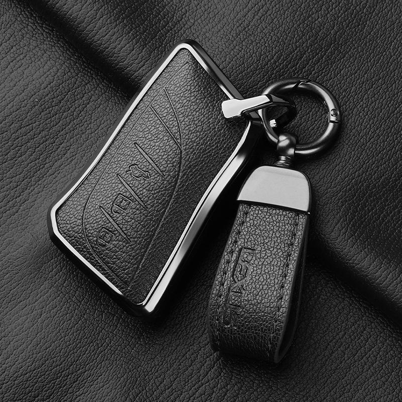 Genuine Goatskin Key Cover for 25 Lexus Models: ES200, RX350H, NX200, ES300H, and More.