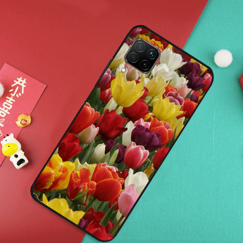 

Цветы тюльпанов Разноцветный Для Huawei Nova 7i 8i 11i 12i Y73 Y72 Y61 Y91 Y90 Y70 Y60 9 10 SE 11 Pro P30 P40 Lite Чехол Huawei Nova 11i