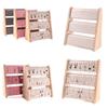 Wood Jewelry Display Stand Rack Functional Wood Jewelry Display Shelf Effective Pendant Accessory Storage Holder