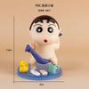 Crayon Shin Chan Anime Figures Characters Animation Desktop Bedroom Car Decoration Plaything Accessories Series Toys Birthday  Gifts Toy