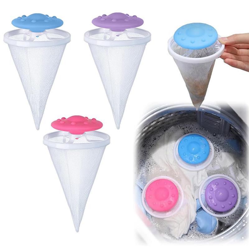 Floating Hair Filtering Mesh Removal, Lint Catcher For Washing Machine, Pet Hair Catcher For Washing Machine