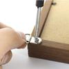 40/50/60/80/100PC Round D Ring Buckle Photo Wall Hook with Screws Oil Painting Mirror Picture Frame Hanger with Screws Wall Hook