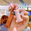 Customizable Leather Letter Keychain Pendant for Girls and Couples