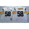Pittsburgh Steelers Retro NFL Football Jersey Men Women Sportswear Cotton Blend Athletic Top