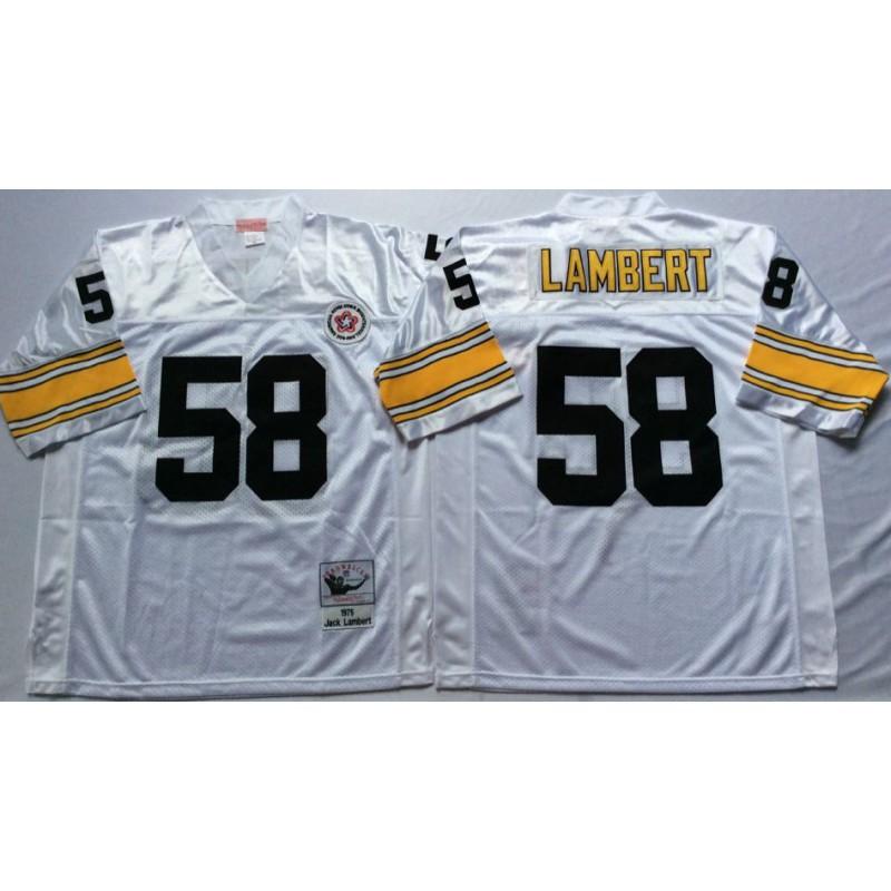 Pittsburgh Steelers Retro NFL Football Jersey Men Women Sportswear Cotton Blend Athletic Top