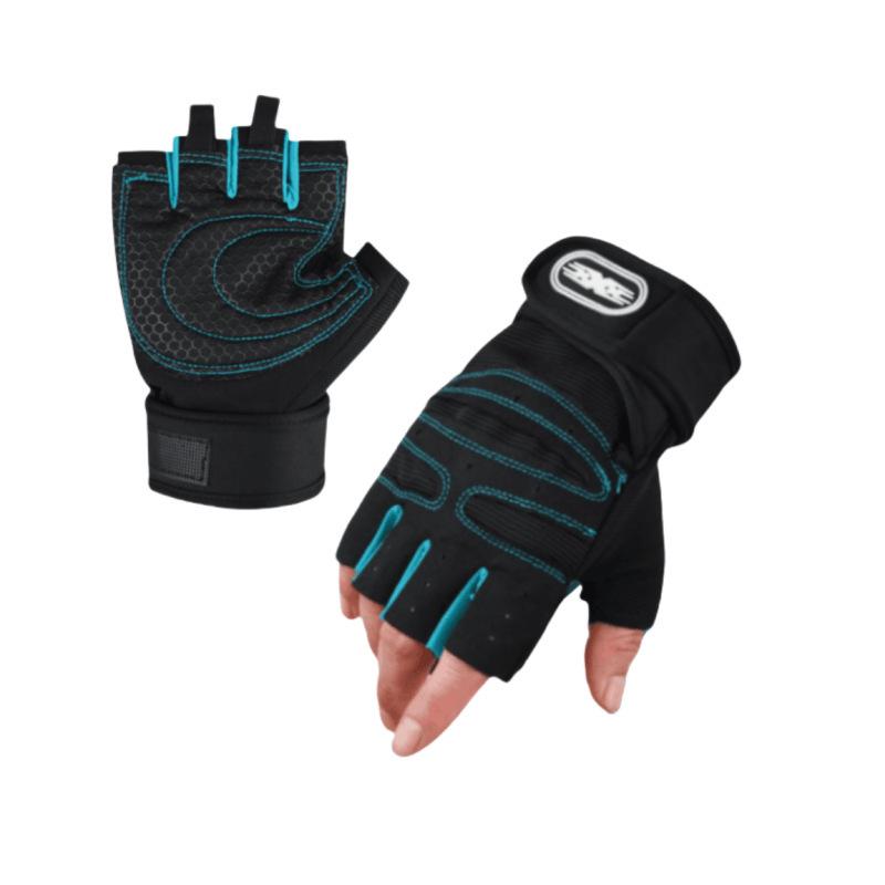 Unisex Half-Finger Fitness Gloves for Weightlifting, Yoga, Mountaineering, Sports, and Cycling.