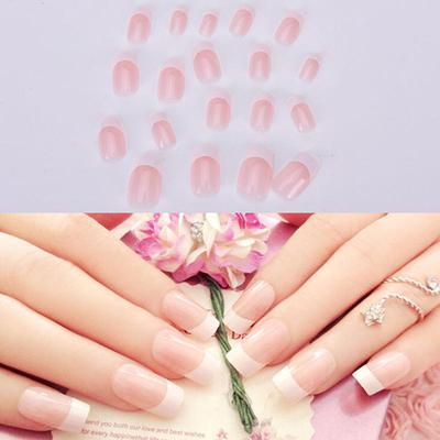Get 24 Pcs Set French Long False Nails With Glue Wedding Bride Party For Android Free Wallpaper 24 Pcs Set French Long False Nails With Glue Wedding Bride Party For iPhone
