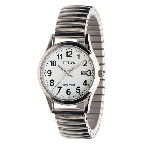 

Klefer Women s Analog Waterproof Watch with Metal Band, Silver (TE-AL247-WTS)