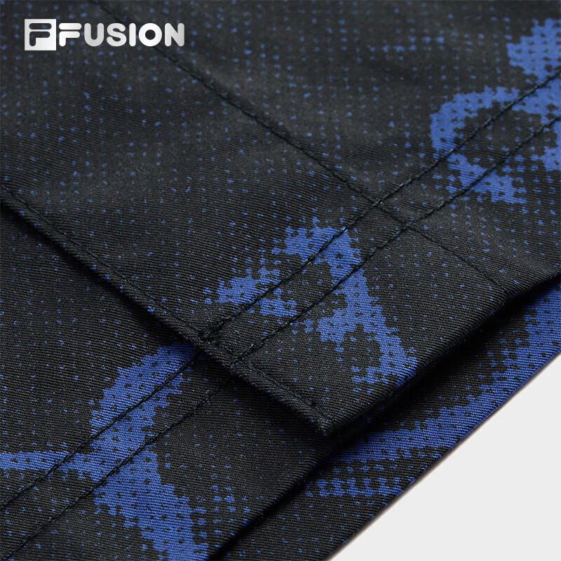 FILA FUSION Men's Summer Breathable Loose Fit Woven T-Shirt