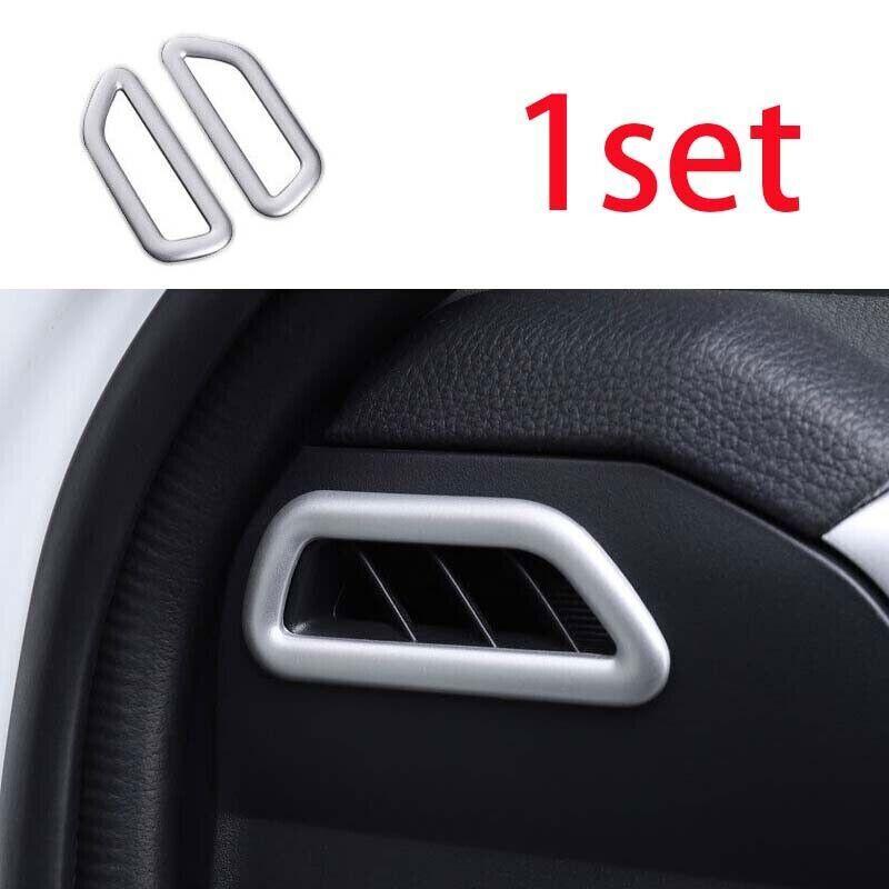 Silver ABS For Toyota RAV4 - Cover Trim 2PCS Side L&R Air Outlet Vent