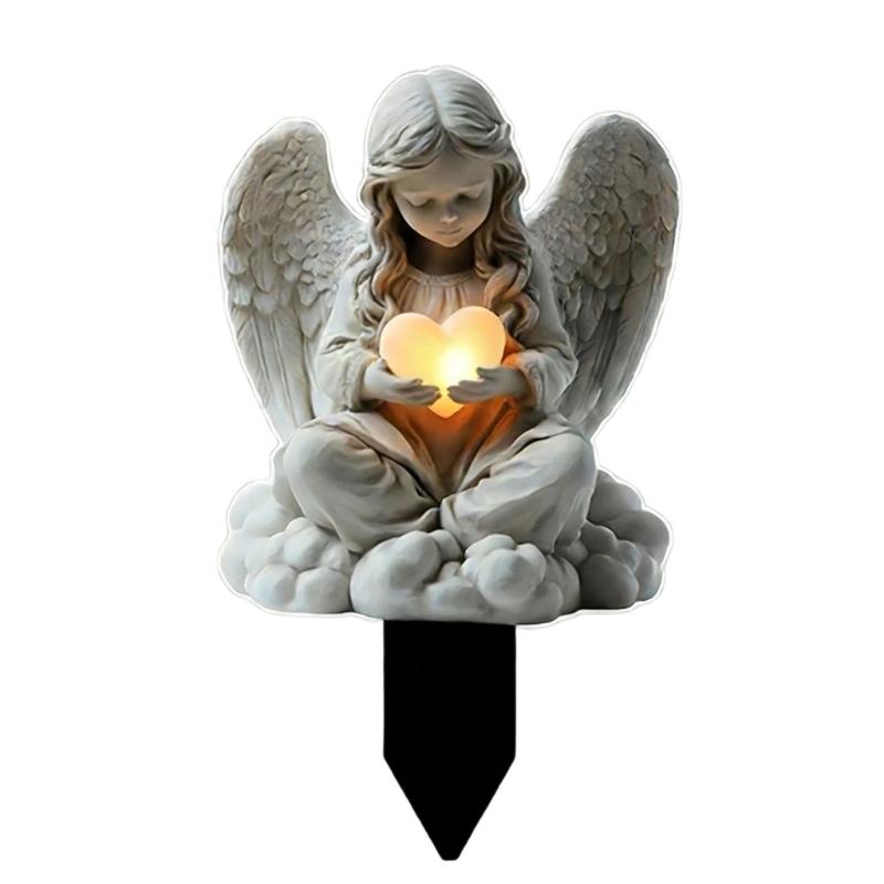 Durable Acrylic Cemetery Garden Decoration Stake Weather Resistant For Memorials Landscaping And Outdoor Ornaments Use