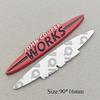 3D Metal Logo John Cooper Works Embelm Car Grill Badge Trunk Sticker For Mini R60 F56 R56 F54 F57 R70 JCW F60 F55 Accessories