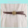 Womens Genuine Leather Waist Strap With Alloy Buckle For Formal And Casual Styles