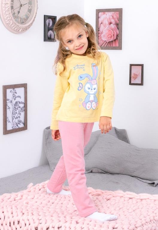 Girls’ Sleepwear Set – Soft Brushed Fabric & Elastic Waist, Demi-season 6076-023-33-5 HC