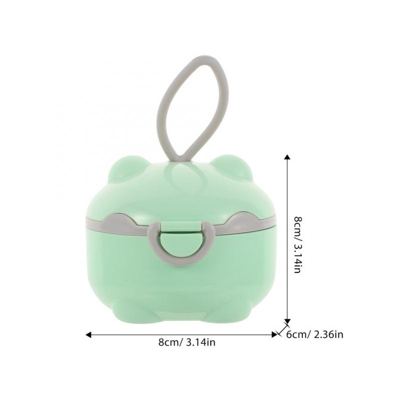 Portable Formula Storage Container Light Green For Freshness