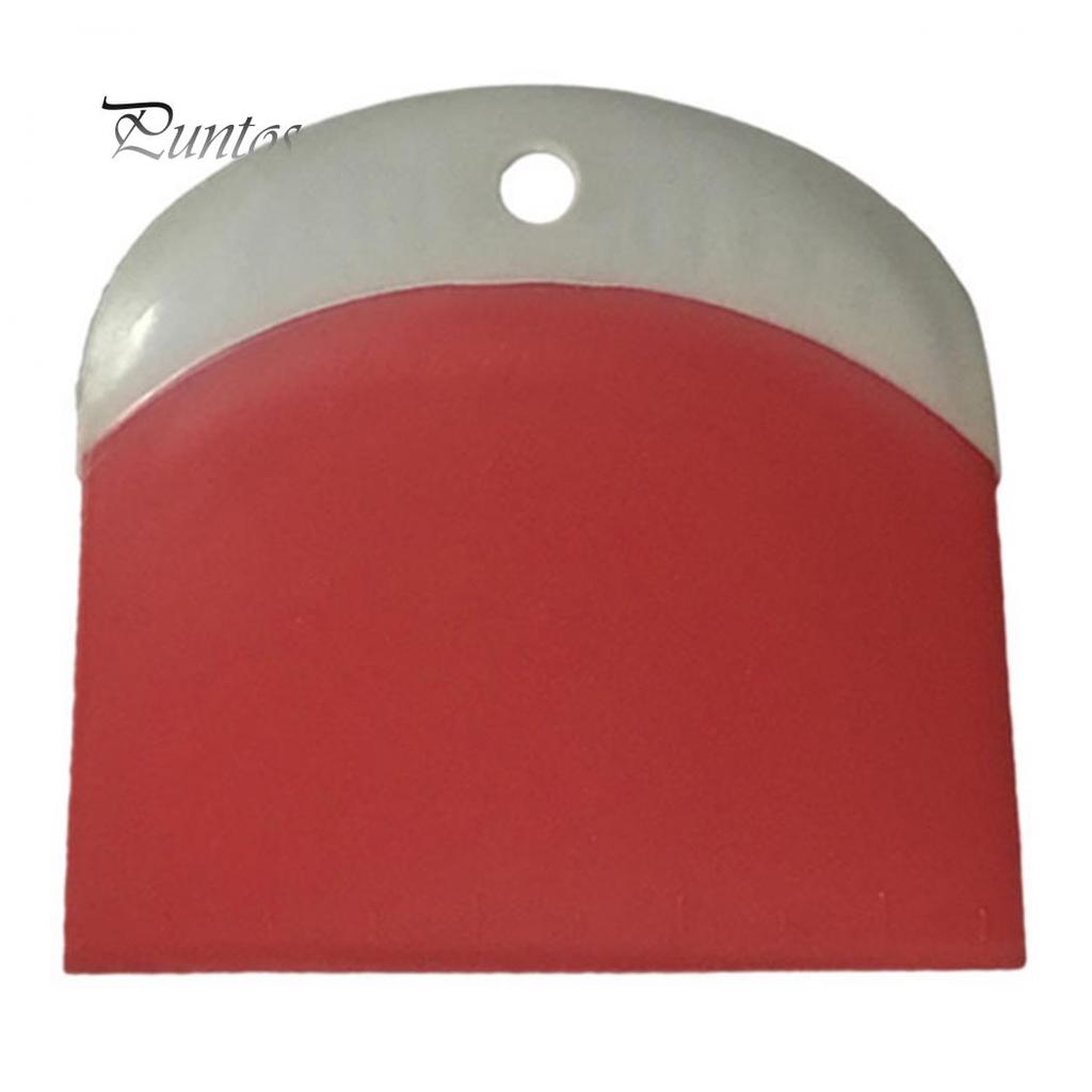 Clean Products Plastic Bread Dough Cutter Cake Pasty Scraper Cream Smooth Spatula Butter Knife