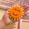 Adhesive Flower Hook Sunflower Wall Hook, Peel And Stick Decorative Hooks Retractable No-Drill Installation Hanger, for Kitchen Bathroom Bedroom