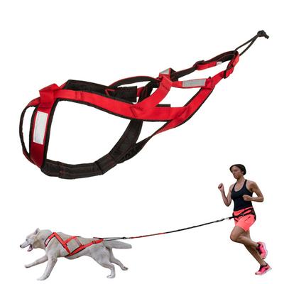 Pet Sledge Harness for Small Large Dogs Reflective Dog Harness Vest Weight Pulling Sledding Harnesses Mushing X Back Chest Strap