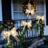 Christmas Ribbon LED String Lights, Christmas Decorations, Christmas Tree Ornaments, Gifts, Hot Foil Double-layer Ribbon