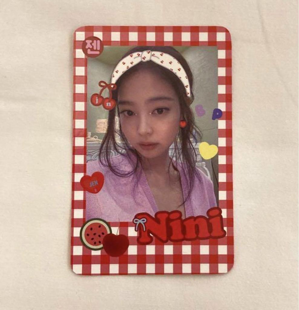 [USED] BLACKPINK trading cards