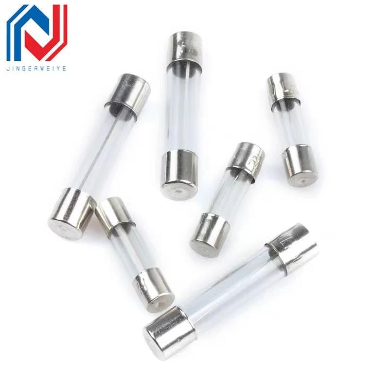 100PCS 5*20MM GLASS Quick Blow FUSE 6*30 Fast Blow Insurance Tube 5X20MM 6X30 250V 0.1A/0.5A/1A/2A/3A/4A/5A/6A/7A/8A/10A/15A/20A Fuse Holders1