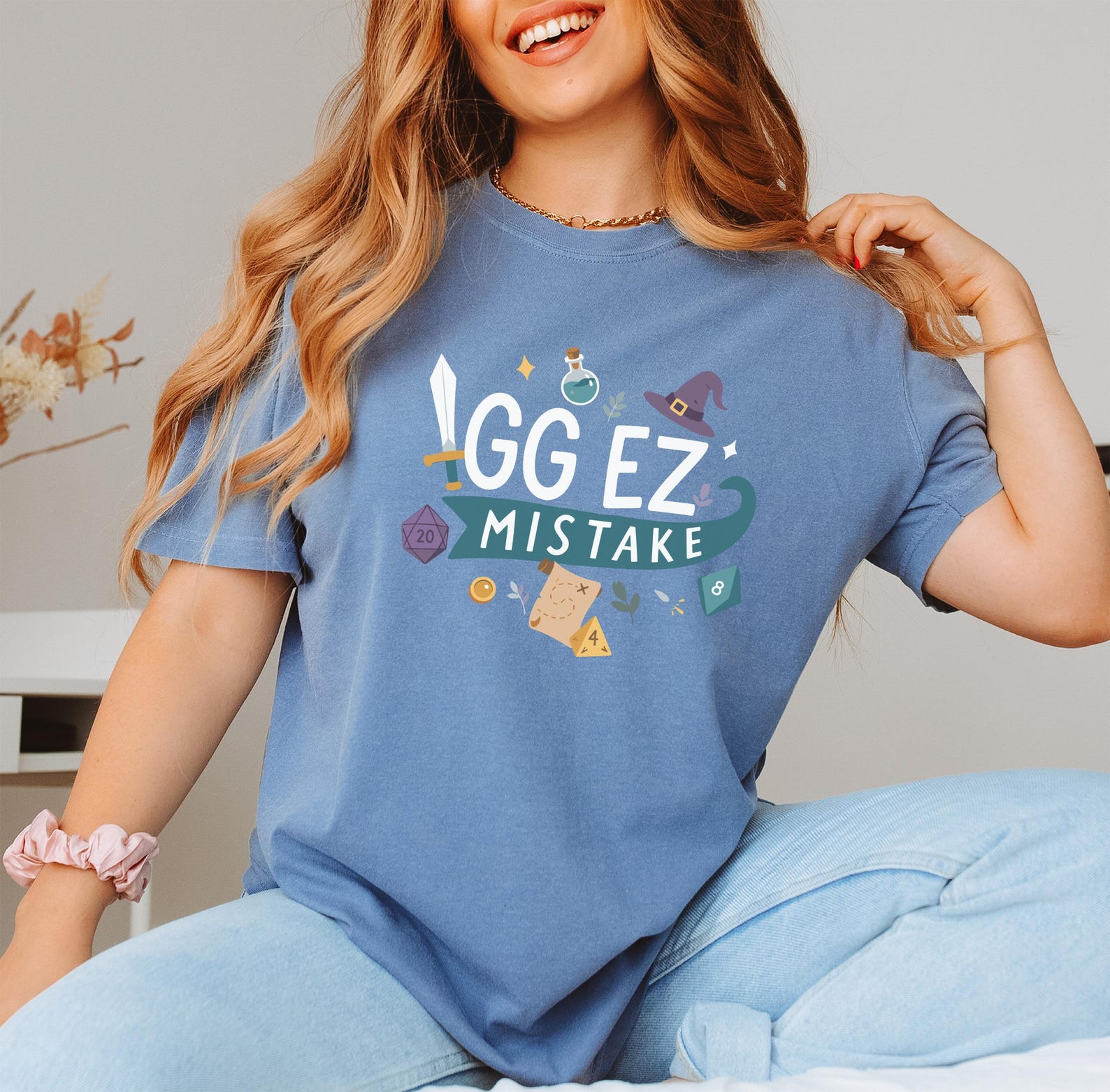 Cozy Gamer Shirt Gaming T-shirt Fathers Day Gift Video Game Lover Funny Dice Shirt RPG Tee Dungeon Master Gift Comfort Colors T-Shirt M