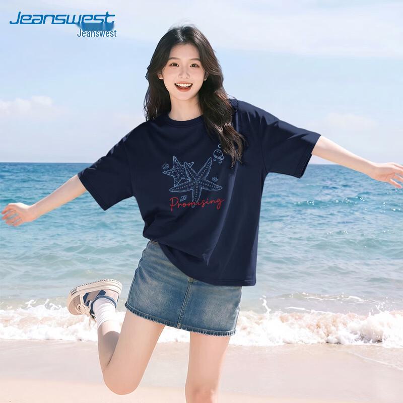 Jeanswest Women's Cotton Printed T-Shirt