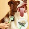 Rounded Teeth Pet Detangling Brush Lightweight Deshedding Comb  for Cats and Dogs