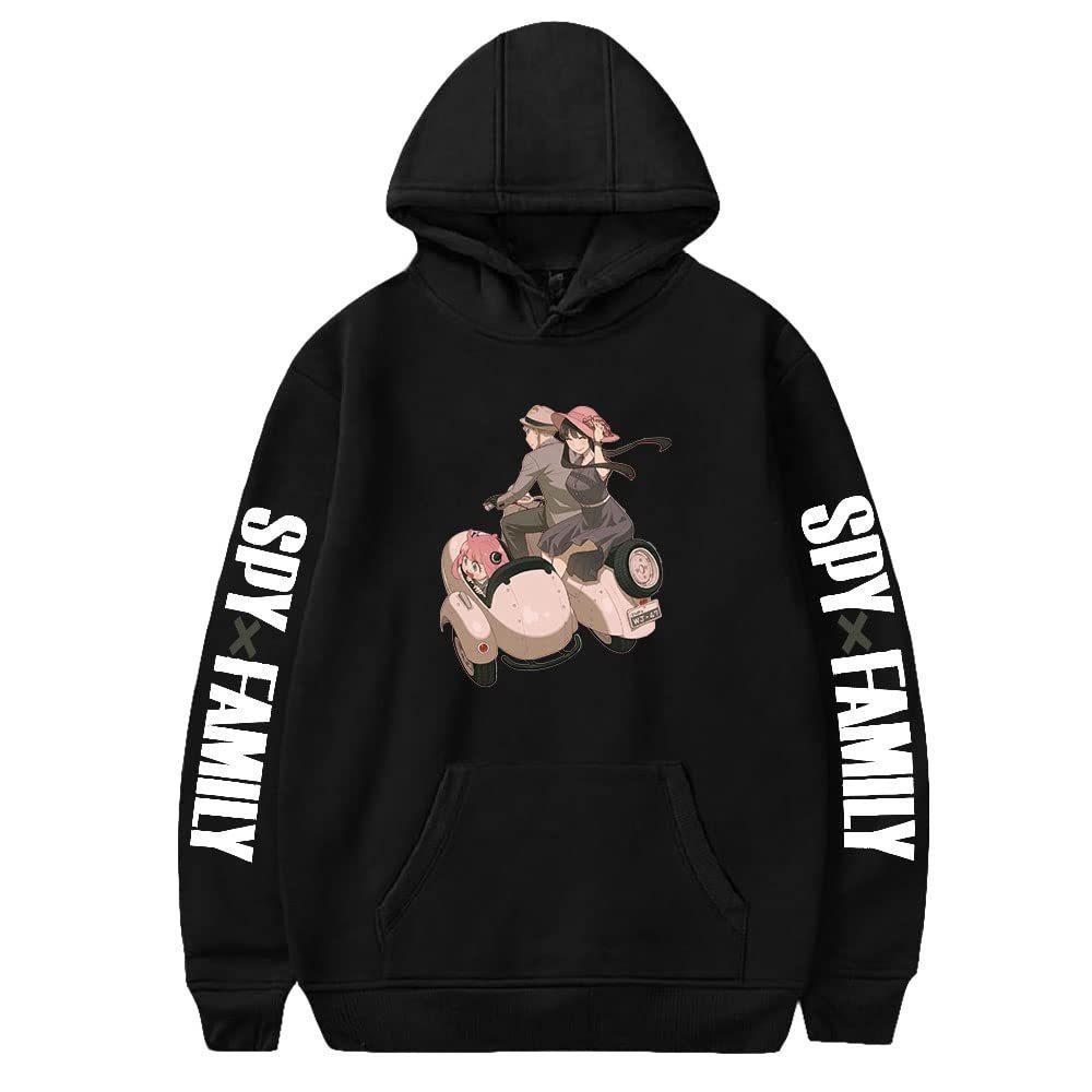 SPY × FAMILY Spy Play House Anime Peripheral Hoodie Hooded Sweater Top Men's and Women's Long Sleeves