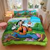 3pcs Goofy Easter Egg Painting Bedding Set, Including 1 Quilt Cover and 2 Pillow Shams, Without Filling, Soft and Comfortable Home Bedroom S055