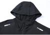 2024 Spring & Autumn Men's & Kids' 5-Piece Quick-Dry Fitness Set: Compression Shirt & Hooded Jacket for Running