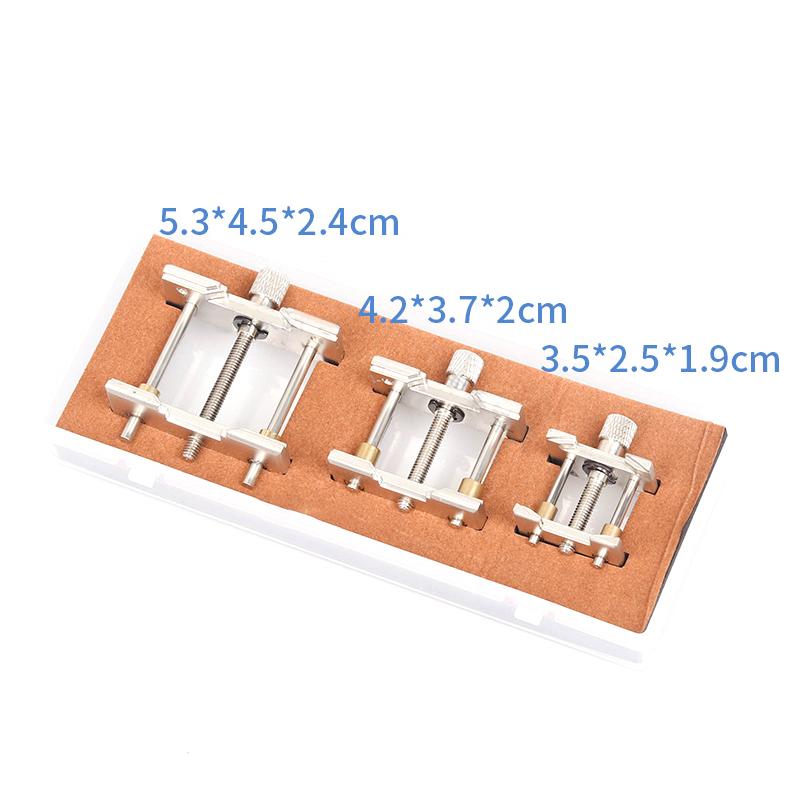 3 In 1 Watch Case Movement Holder Watchmaker Clamp Repair Tool 4040 & 4039 Assortment Man / Laday Watches