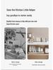 Telescopic Multi-Function Kitchen Rack for Pots, Lids, and Plates