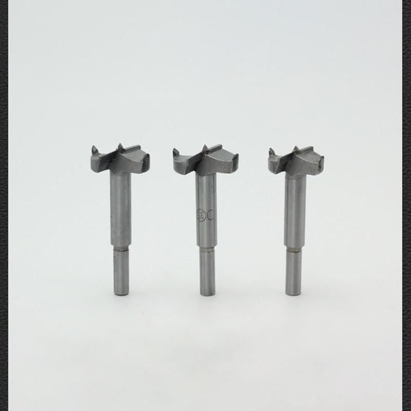 High-precision Forstner Wood Boring Hole Saw Auger Opener Triangular Cutter Tool Drill Bit For Smooth Drilling