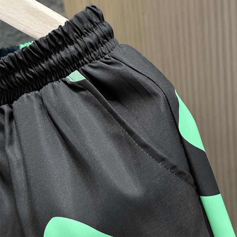 Plus Size M-7XL Casual Shorts Summer Men Clothes Elastic Waist Summer Shorts