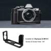 L Shaped Vertical Quick Release Plate Bracket Hand Grip Holder for Olympus