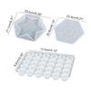 Checkers Silicone Mould DIY Crystal Epoxy Mold Three-dimensional Checkers Board