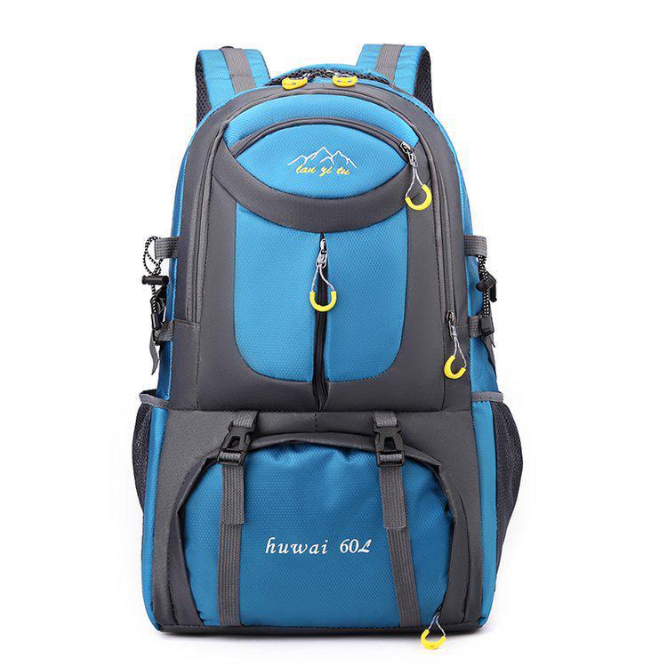 Stylish Multi-Compartment Hiking Backpack: Large Capacity for Outdoor Camping and Cross-Border Travel