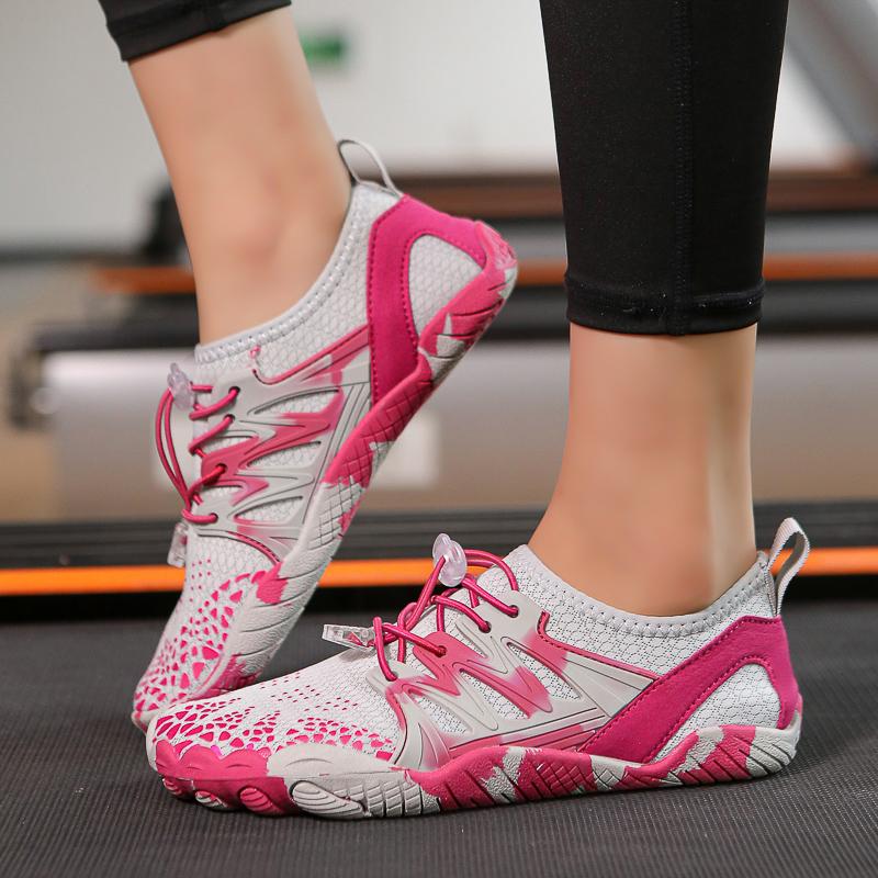 Barefoot sneakers indoor fitness shoes soft-soled yoga jumping exercise silent sneakers training squat shoes