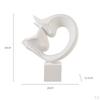 Abstract Statues Sculpture, Crafts Character Passionate Embrace Figurines for Shelf