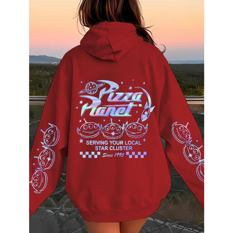 

Toy Story Aliens Pizza Planet Fun Men s Hoodie Autumn/Winter New Casual Fashion Men s and Women s Street Wear 6XL