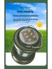 Portable Solar Camping Lantern LED Cold and Warm Dimming 3 Lighting Modes Camp Light Outdoor Hiking Climbing Camping Tent Lamp
