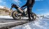 Gaerne Waterproof Motorcycle Boots for and Forest Road Made in Genuine Size Adventure, Off-Road, Touring, Italy, Leather, G-MIDLAND GORE-TEX, Black,