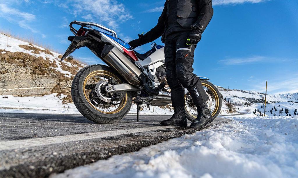 Gaerne Waterproof Motorcycle Boots for and Forest Road Made in Genuine Size Adventure, Off-Road, Touring, Italy, Leather, G-MIDLAND GORE-TEX, Black,
