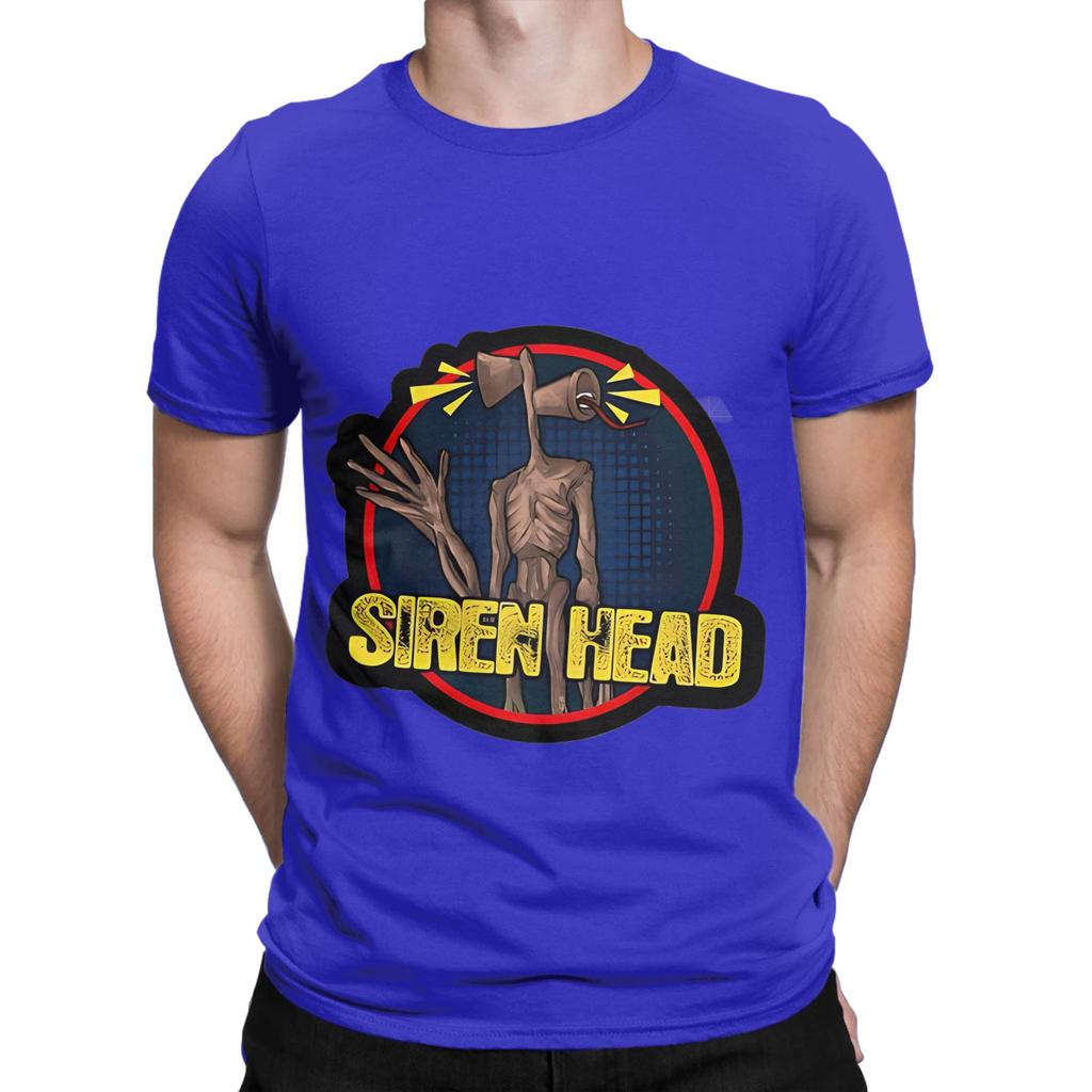 Serin Head Meme Novelty Graphic 100 Cotton TShirt Siren Head Tees Tops For Unisex