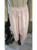 2026 European Spring Women's Lace Tie-up Pajama Shorts – Comfortable & Skin-friendly