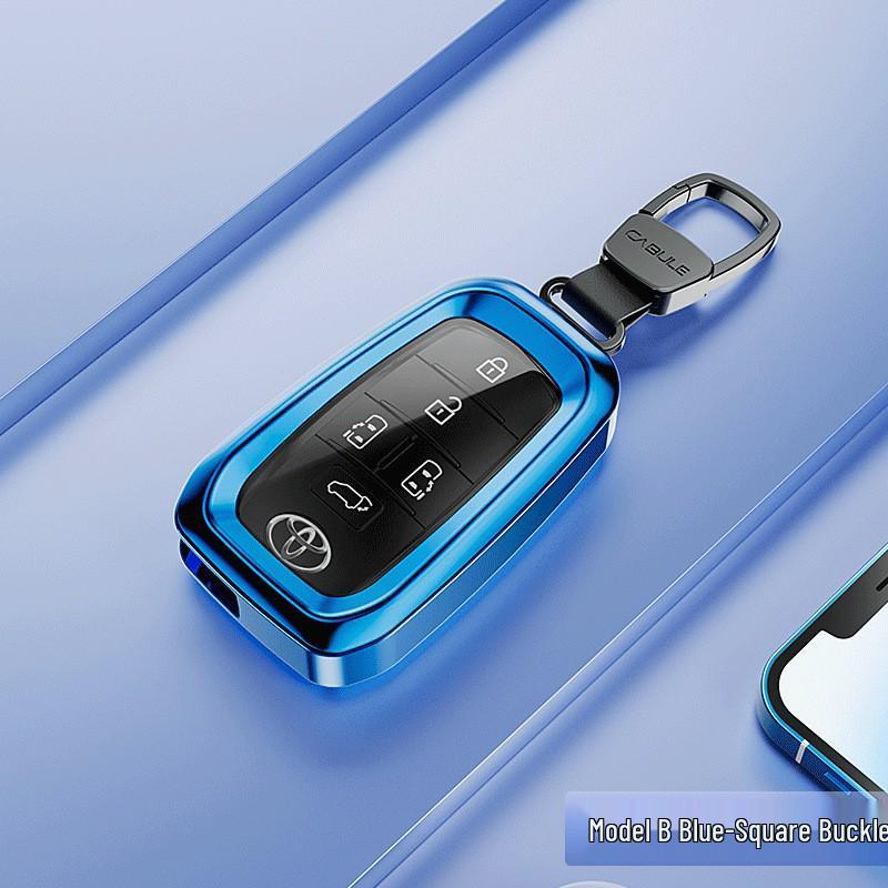 Toyota Key Case: Full Wrap Cover for Camry, Prado, Crown, Reiz, Levin, Highlander, Sienna