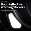 For Tesla Model 3/model Y Car Door Reflective Sticker Night Safety Reflective Stickers Car Interior