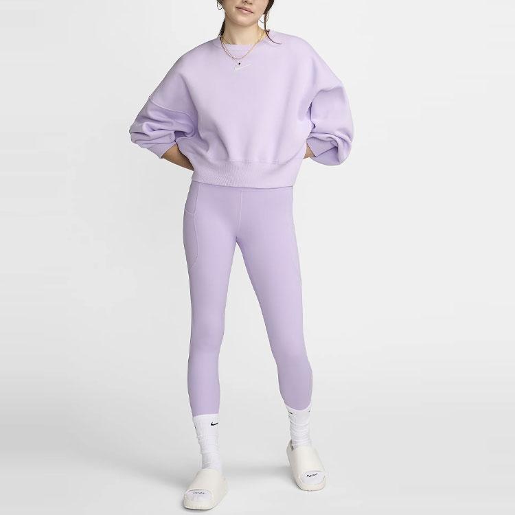 New Nike One Leggings Women's Lilac Multicolor FN3242-512